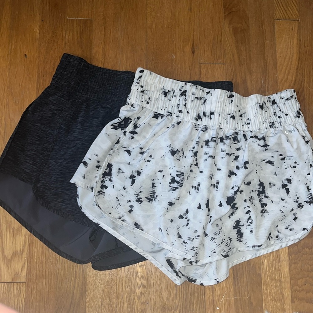 2 pair 3” high rise shorts